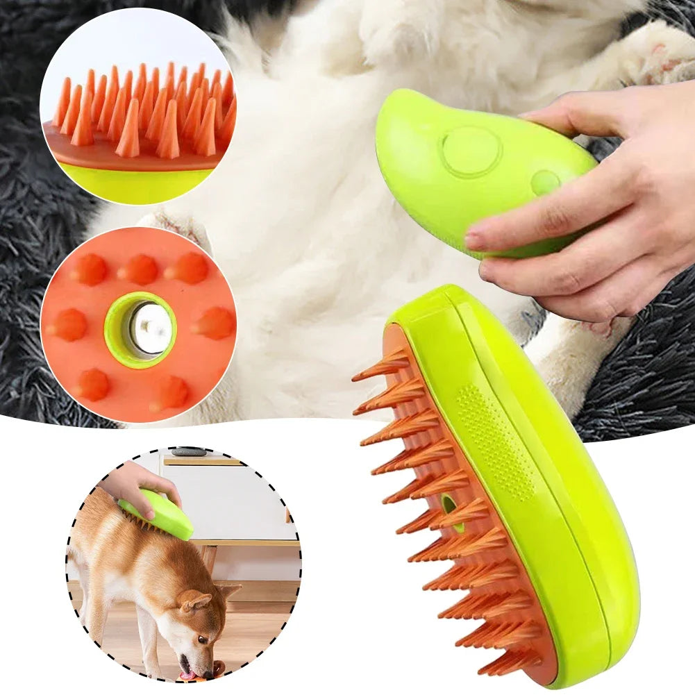 CEPILLO VAPORIZADOR PARA MASCOTAS