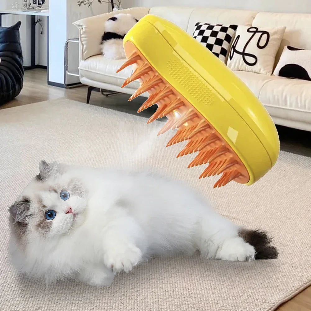 CEPILLO VAPORIZADOR PARA MASCOTAS