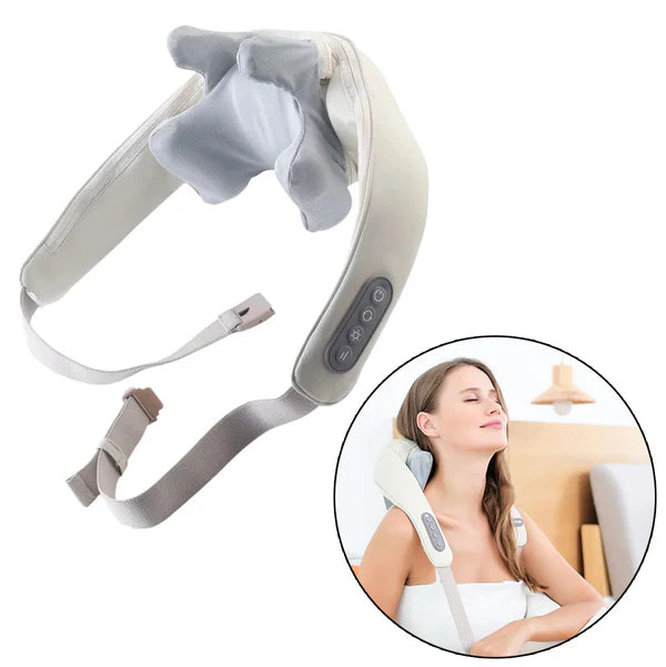 MASAJEADOR ELÉCTRICO PARA CUELLO Y ESPALDA