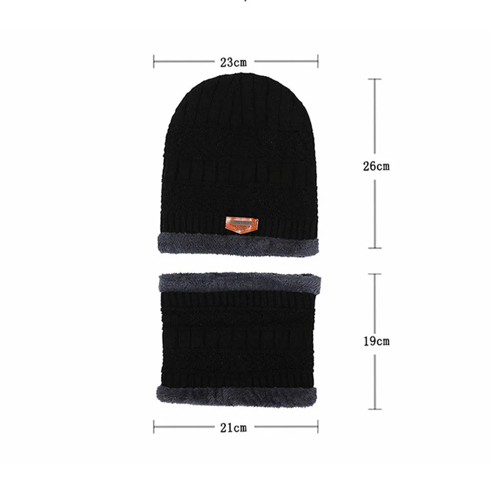 GORRO DE INVIERNO CON CUELLERA