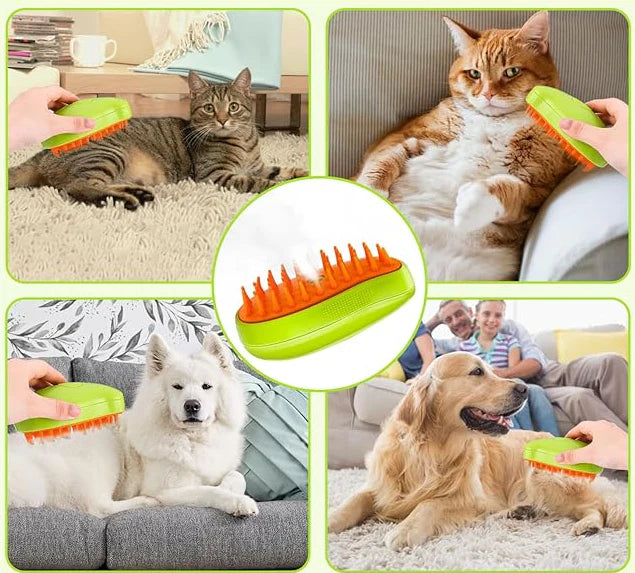 CEPILLO VAPORIZADOR PARA MASCOTAS