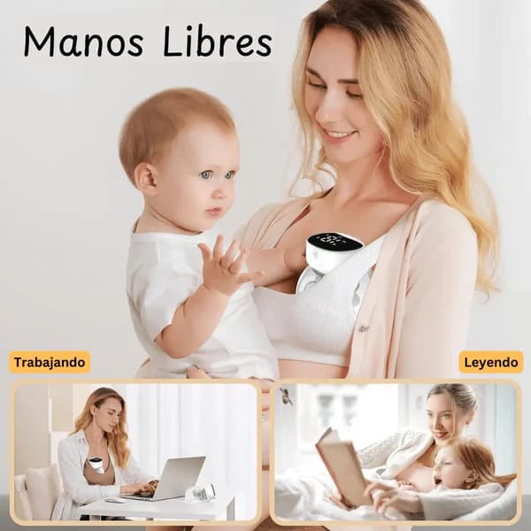 EXTRACTOR DE LECHE DE MANOS LIBRES