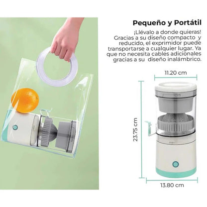 EXPRIMIDOR DE FRUTAS ELECTRICO PORTATIL