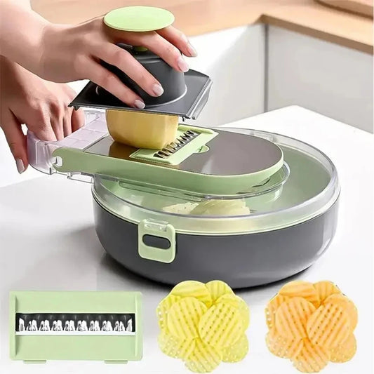 CORTADOR DE VERDURAS MANUAL 9 EN 1