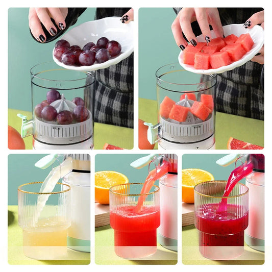 EXPRIMIDOR DE FRUTAS ELECTRICO PORTATIL