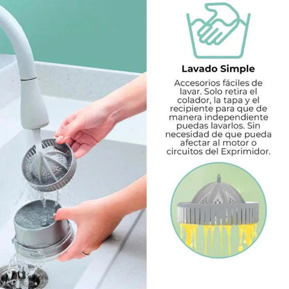 EXPRIMIDOR DE FRUTAS ELECTRICO PORTATIL