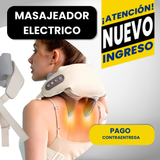 MASAJEADOR ELÉCTRICO PARA CUELLO Y  ESPALDA